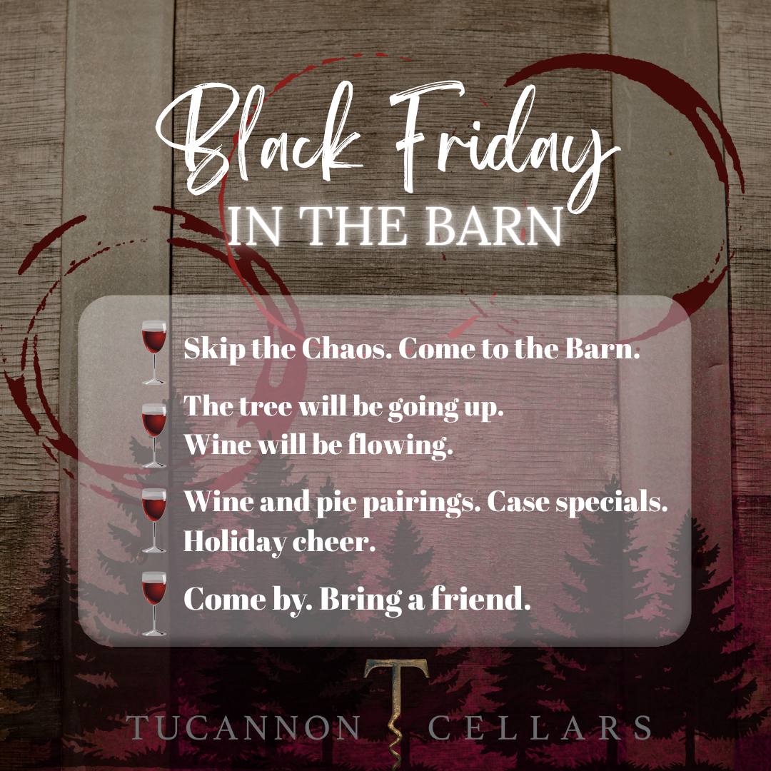Black Friday in the Barn